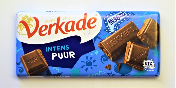 Verkade Dark Chocolate Bar - 111g (3.9 oz) bar