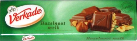 Dutch Verkade Milk Chocolate & Hazelnut Bar